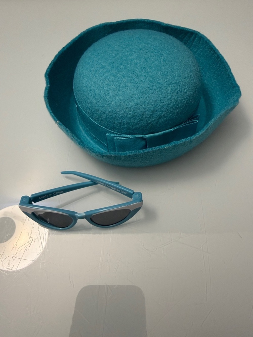 American Girl Melody Hat and Sun Glasses